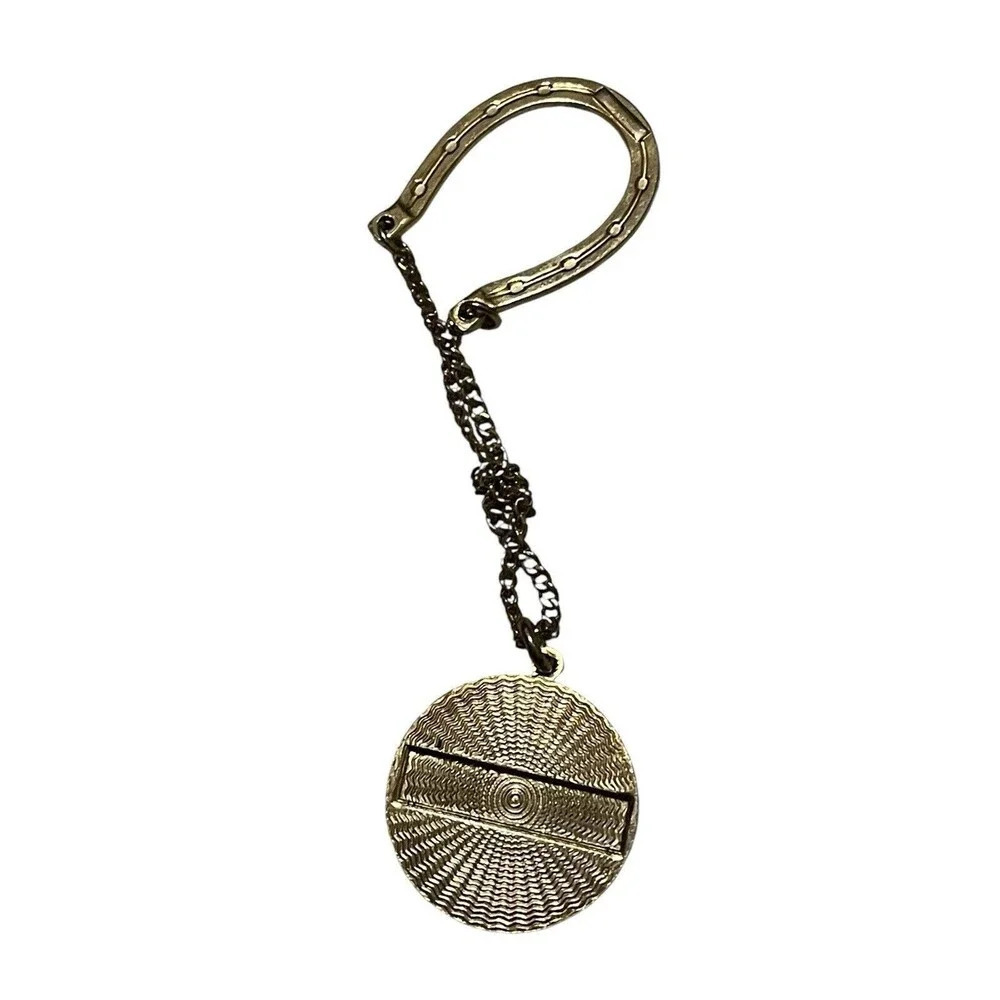 Vintage Rambler automobile globe / horseshoe owner’s charm Nash American